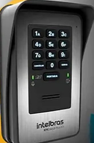 Interfone com teclado